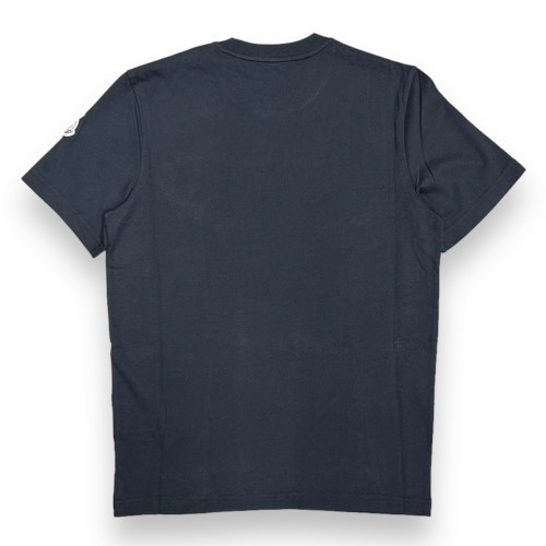 新品 XLサイズ MONCLER トリコ ロゴ プリント Tシャツ ネイビー ブルー モンクレール_画像5