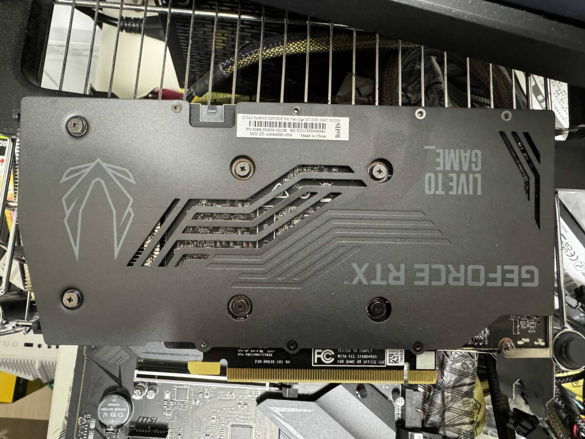 ZOTAC GAMING GeForce RTX 3060 Twin Edge OC 【0053】の画像4