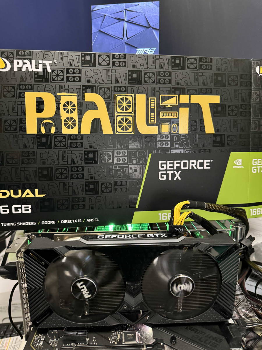 Palit GeForce GTX 1660 Ti Dual NE6166T018J9-1160C 【0038】の画像1