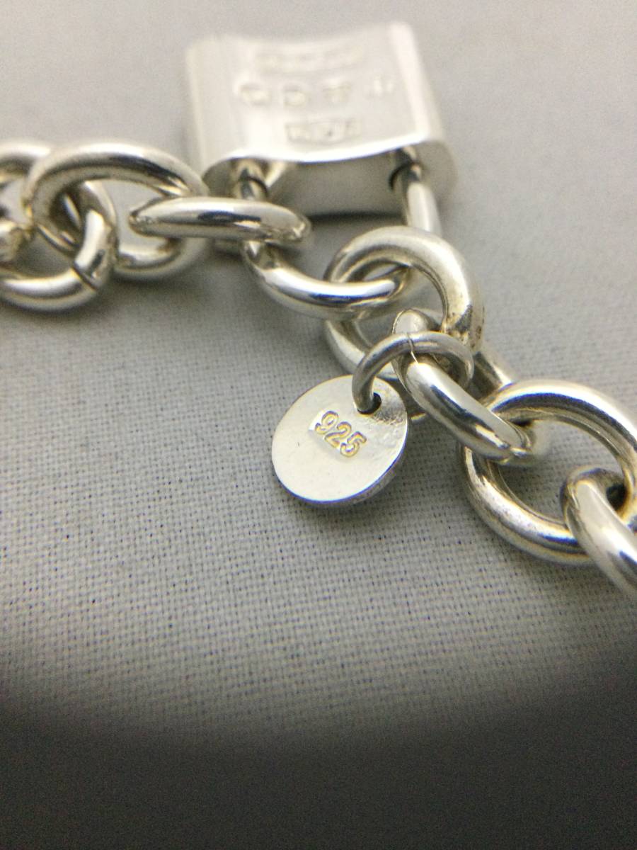 TIFFANY&Co Tiffany 1837katena bracele there is defect silver accessory 925[B176289]