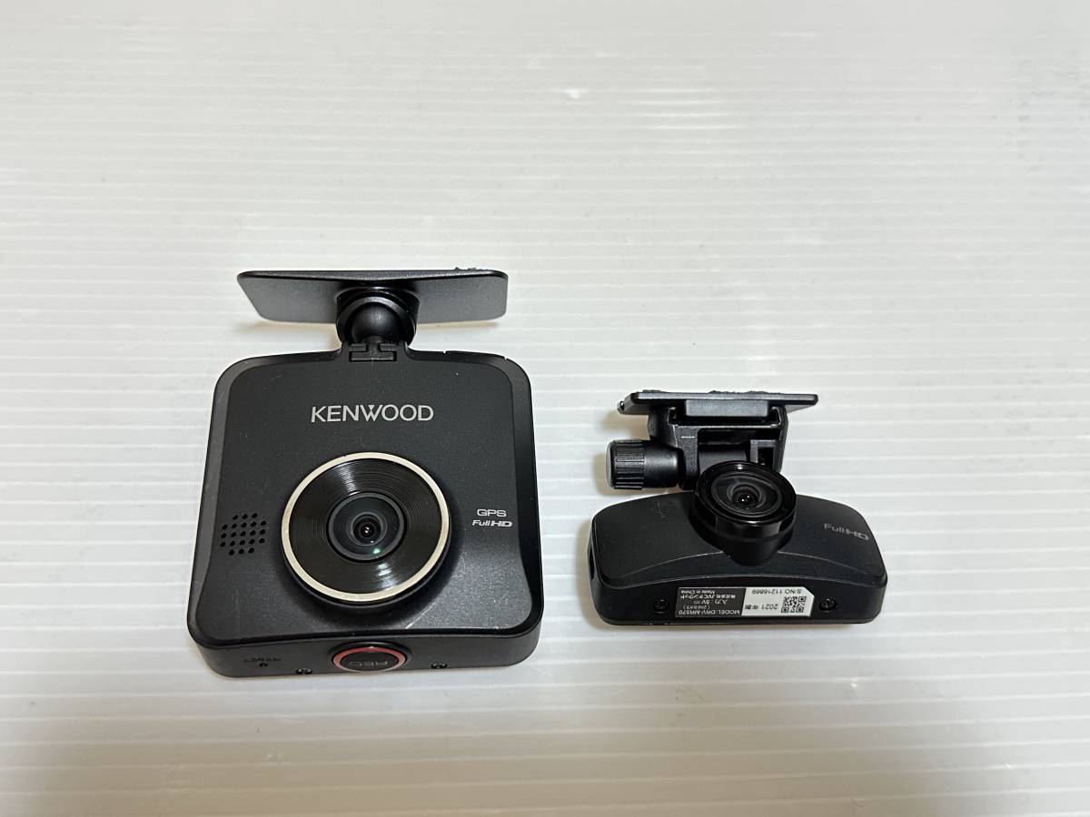 前後カメラ KENWOOD DRV-MR570 ケンウッド ドライブレコーダー ドラレコ 送料520円_画像1