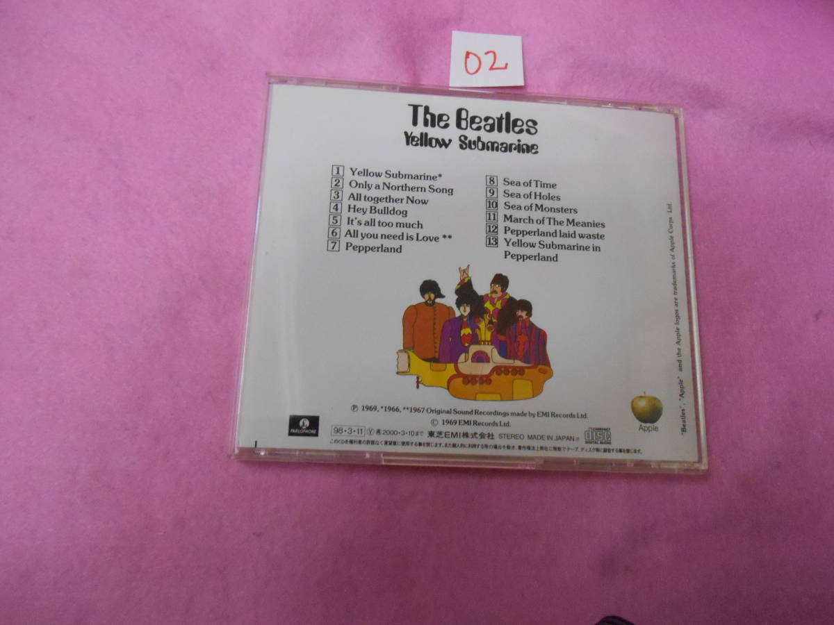 ０２輸入盤CD!　The Beatles / Yellow Submarine イエロー・サブマリン ビートルズ サウンドトラック サント_画像2