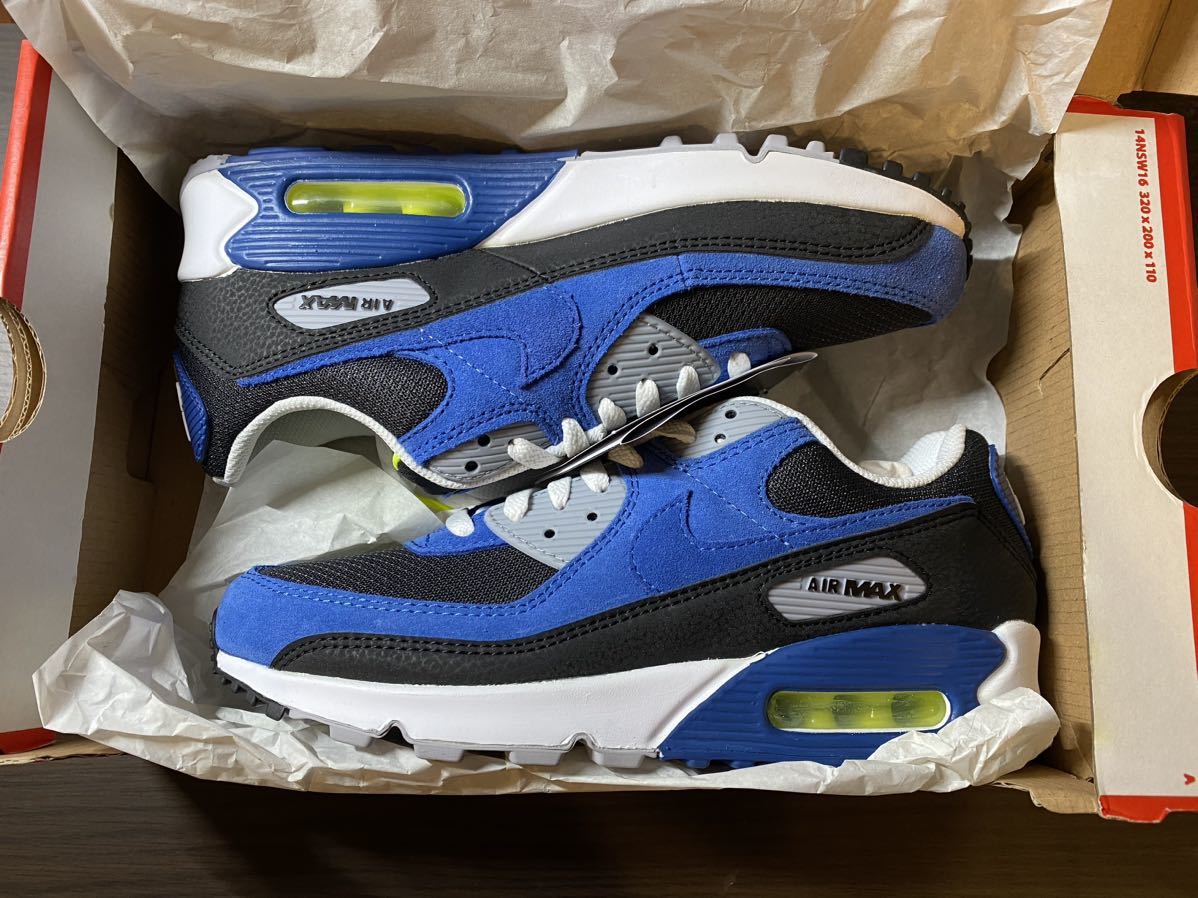 NIKE AIR MAX 90スニーカー ブルー 25.5㎝_画像1