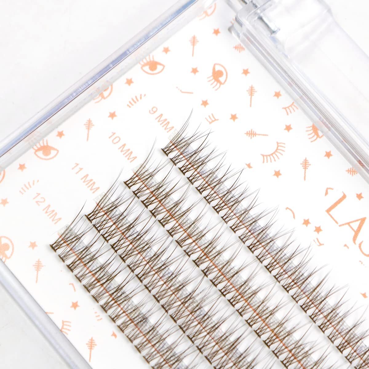 [SALE]matsuek part eyelashes extensions self eyelashes extensions natural popular DIY false eyelashes LASHIDOL easy 9~12