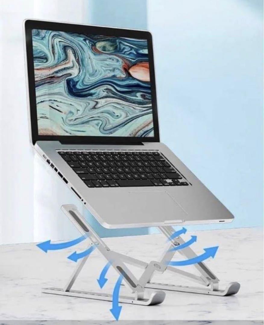 [ black ] laptop stand tablet folding light weight reading PC home staying home 