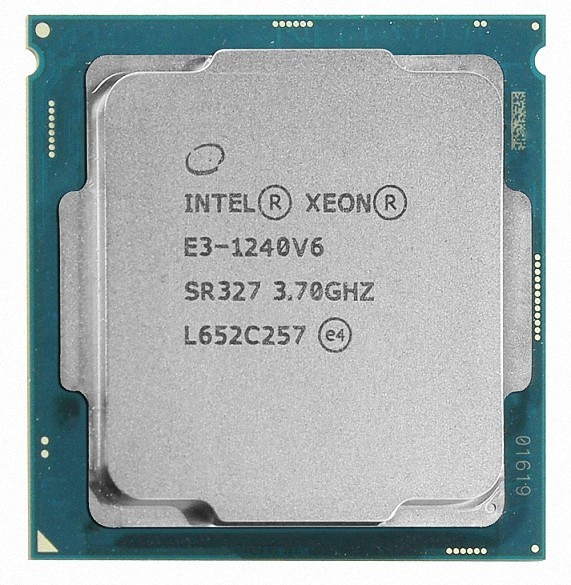 Xeon Intel Xeon E3-1240 v6 SR327 4C 3.7GHz 8MB 72W LGA1151