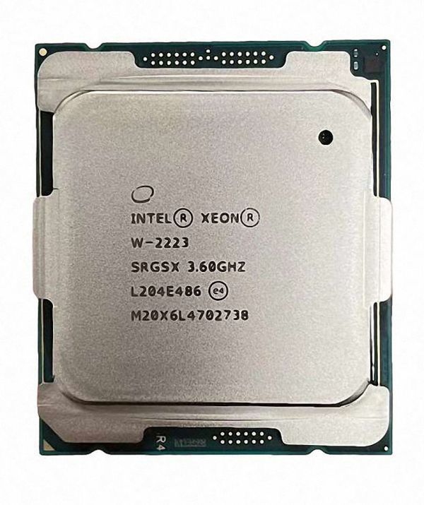Intel Xeon W-2223 SRGSX 4C 3.6GHz 3.7/3.9GHz 8.25MB 120W LGA2066 DDR4-2666_画像1