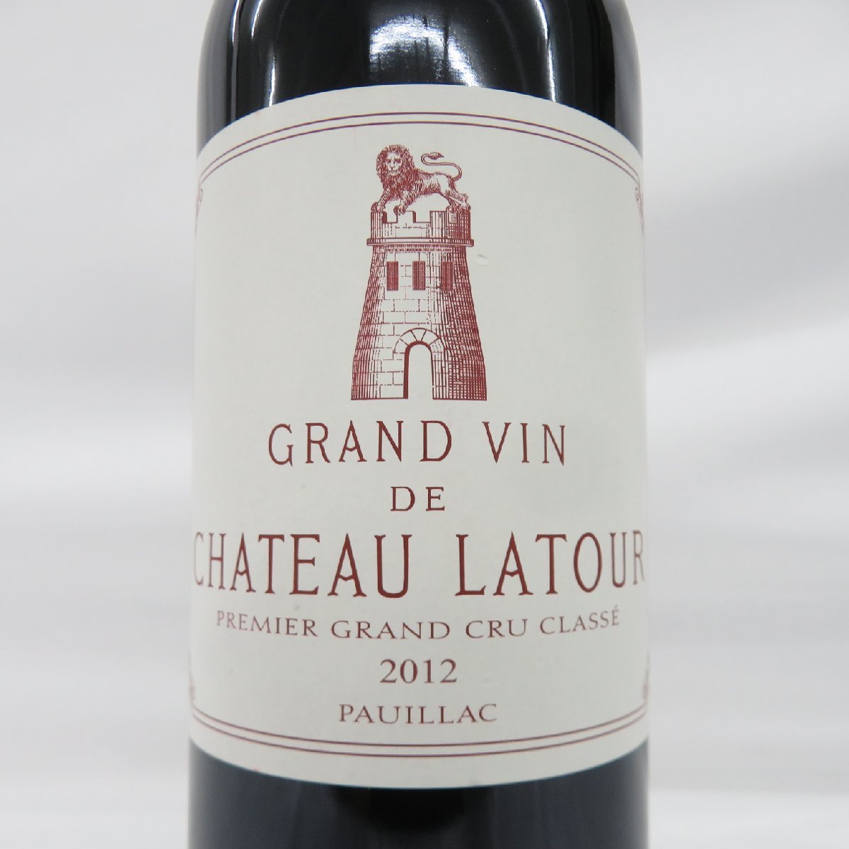 【未開栓】Chateau Latour シャトー・ラトゥール 2012 赤 ワイン 750ml 13% 11488512 0203_画像2