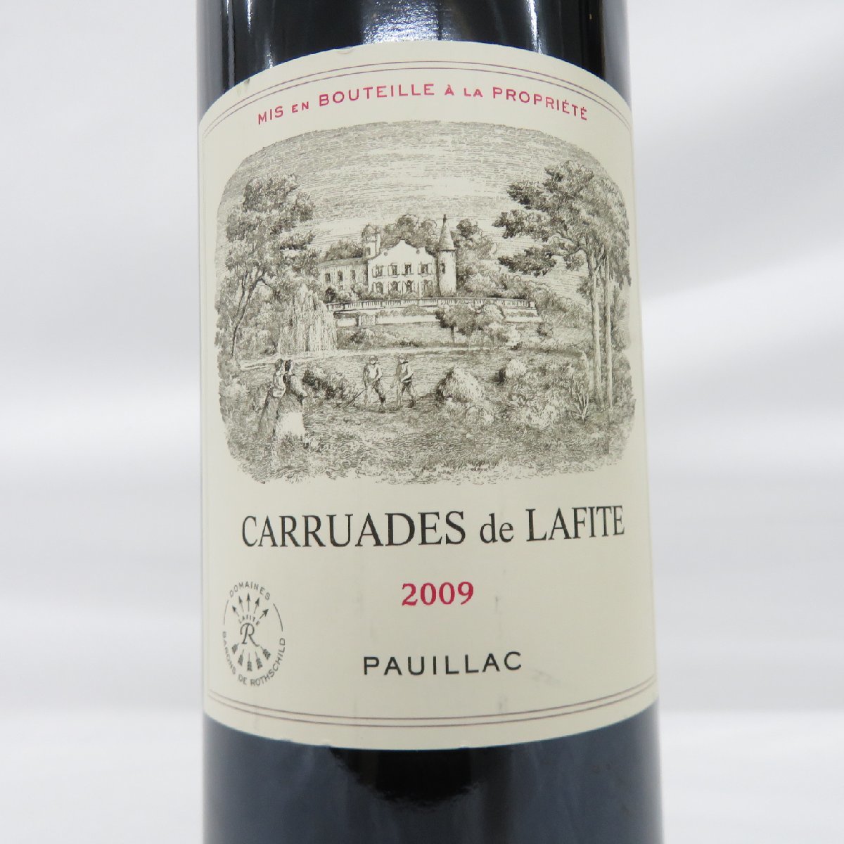 【未開栓】CARRUADES de LAFITE カリュアド・ド・ラフィット 2009 赤 ワイン 750ml 13.5% 11488519 0203_画像2