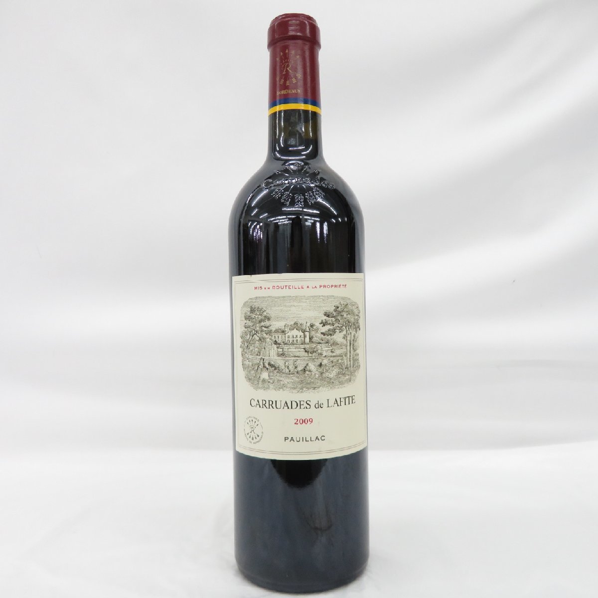 【未開栓】CARRUADES de LAFITE カリュアド・ド・ラフィット 2009 赤 ワイン 750ml 13.5% 11488519 0203_画像1