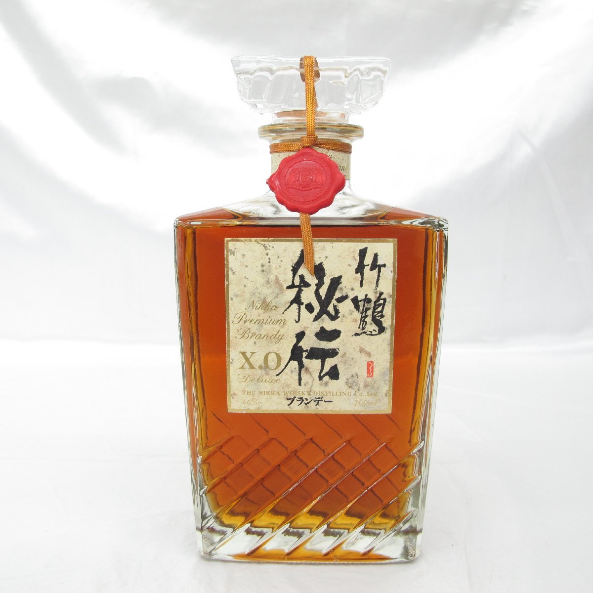 1円～【未開栓】NIKKA ニッカ 竹鶴 秘伝 XO デラックス ブランデー 700ml 40% 11470183 0204_画像1