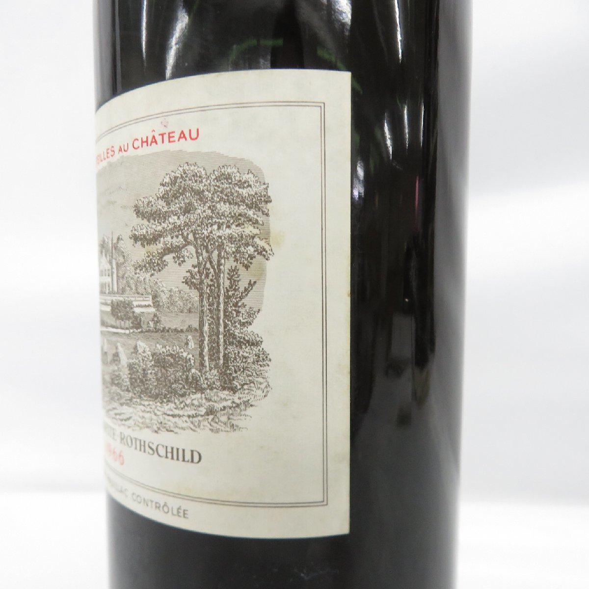 【未開栓】Chateau Lafite Rothschild シャトー・ラフィット・ロートシルト 1966 赤 ワイン 750ml 14％未満 ※目減り有 842126387 0205_画像4