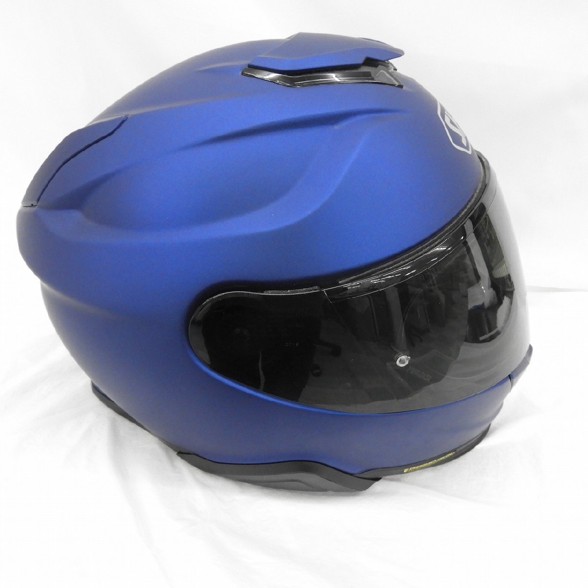 【美品】SHOEI ショウエイ フルフェイスヘルメット GT-Air II マットブルーメタリック サイズ：L(59cm) 922114251 0214_画像6