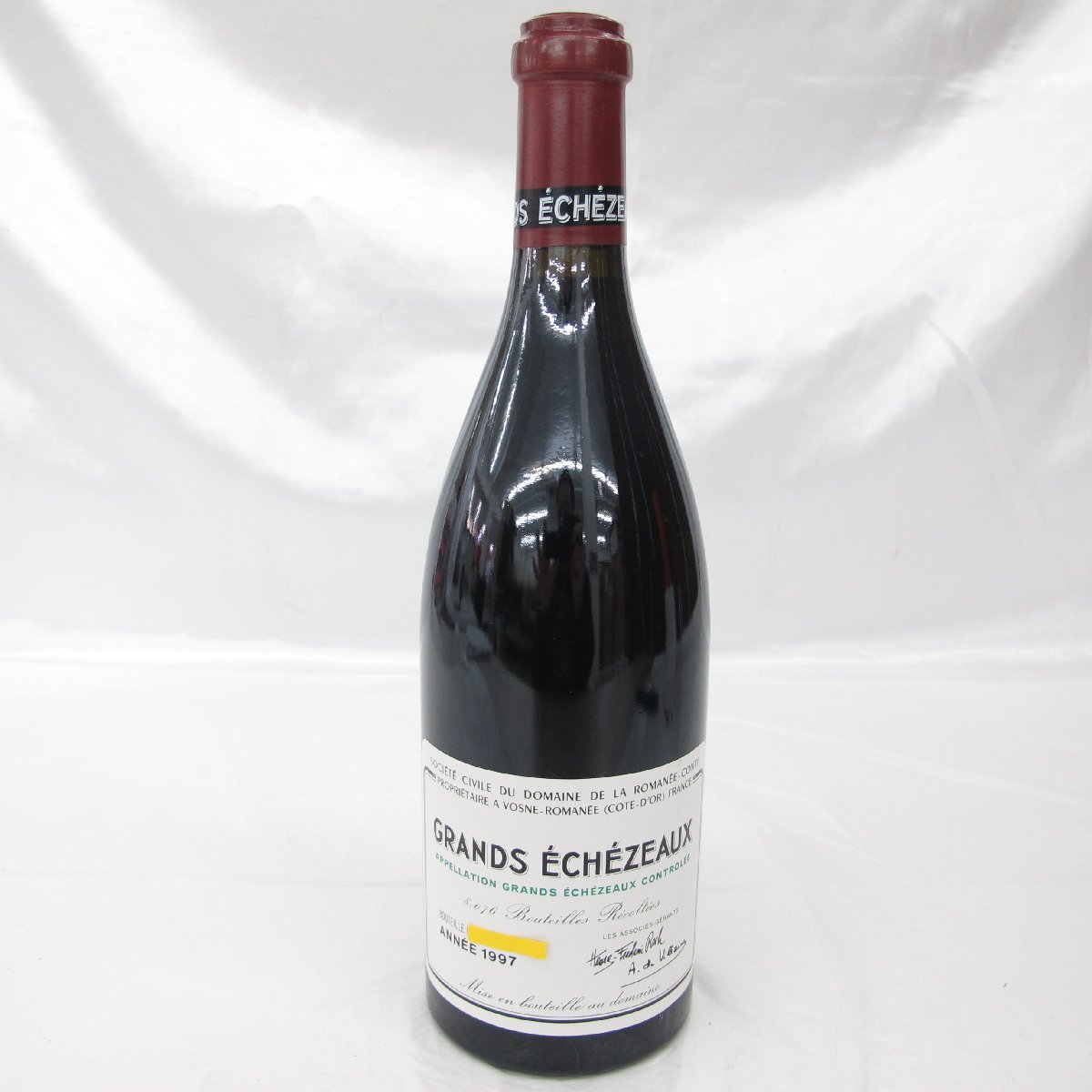 【未開栓】DRC ドメーヌ・ド・ラ・ロマネコンティ グラン・エシェゾー 1997 赤 ワイン 750ml 13% 11504651 0220_画像1
