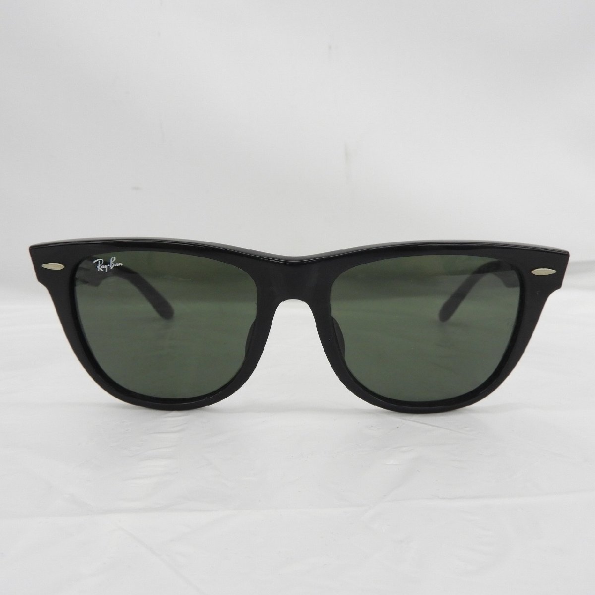 1円～【中古品】Ray-Ban レイバン サングラス ウェイファーラー 54□18 3N グレー系レンズ RB2140-F 901 ケース付き 11503788 0219_画像2