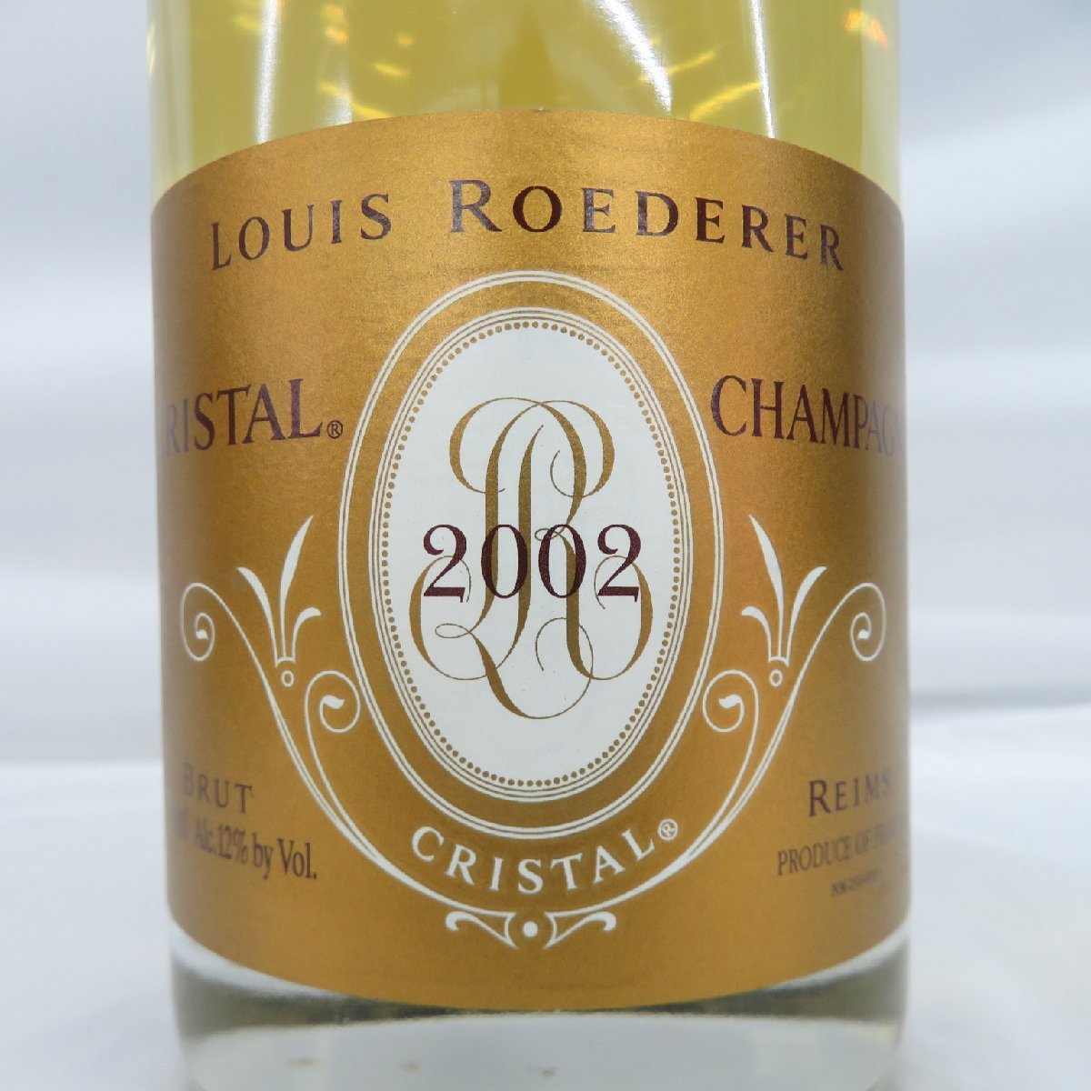 【未開栓】LOUIS ROEDERER ルイ・ロデレール クリスタル ブリュット 2002 シャンパン 750ml 12% 箱付 11502629 0220_画像2