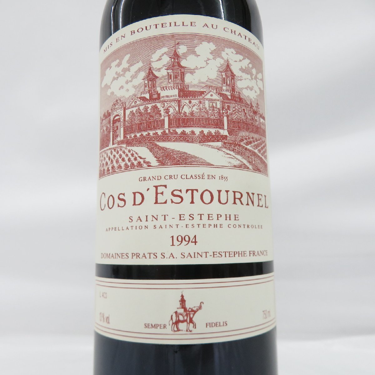 【未開栓】Chateau Cos d'Estournel シャトー・コス・デストゥルネル 1994 赤 ワイン 750ml 13％ 11507733 0222_画像2