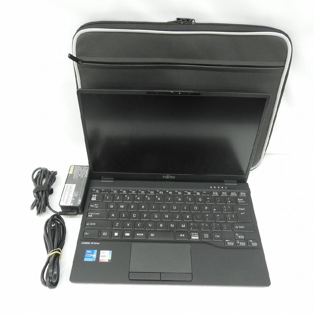 【美品】FUJITSU 富士通 ノートPC 13.3インチ FMV LIFEBOOK UH90/G2 FMVU90G2B ピクトブラック Win11/corei7/16GB/512GB 11511170 0305_画像1