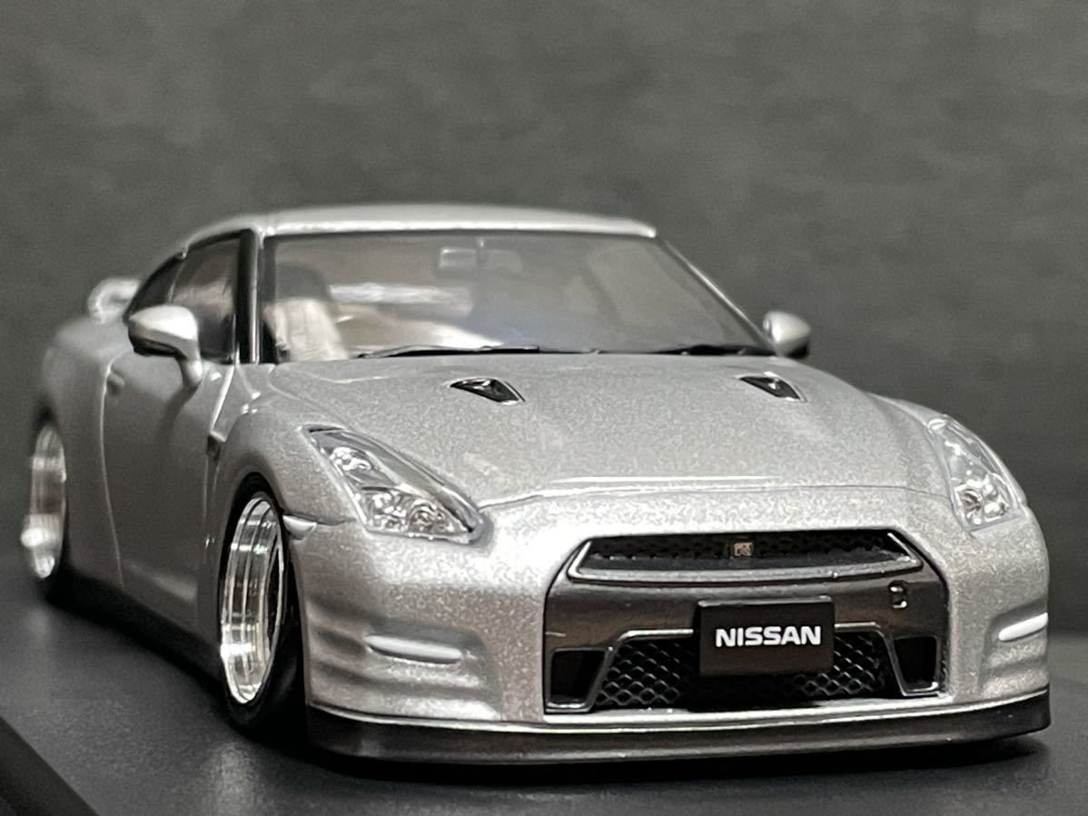 1/43 NISSAN GT-R R35 BBS-LM-Rタイプ 深リムホイール ローダウン 国産スーパーカー_画像2