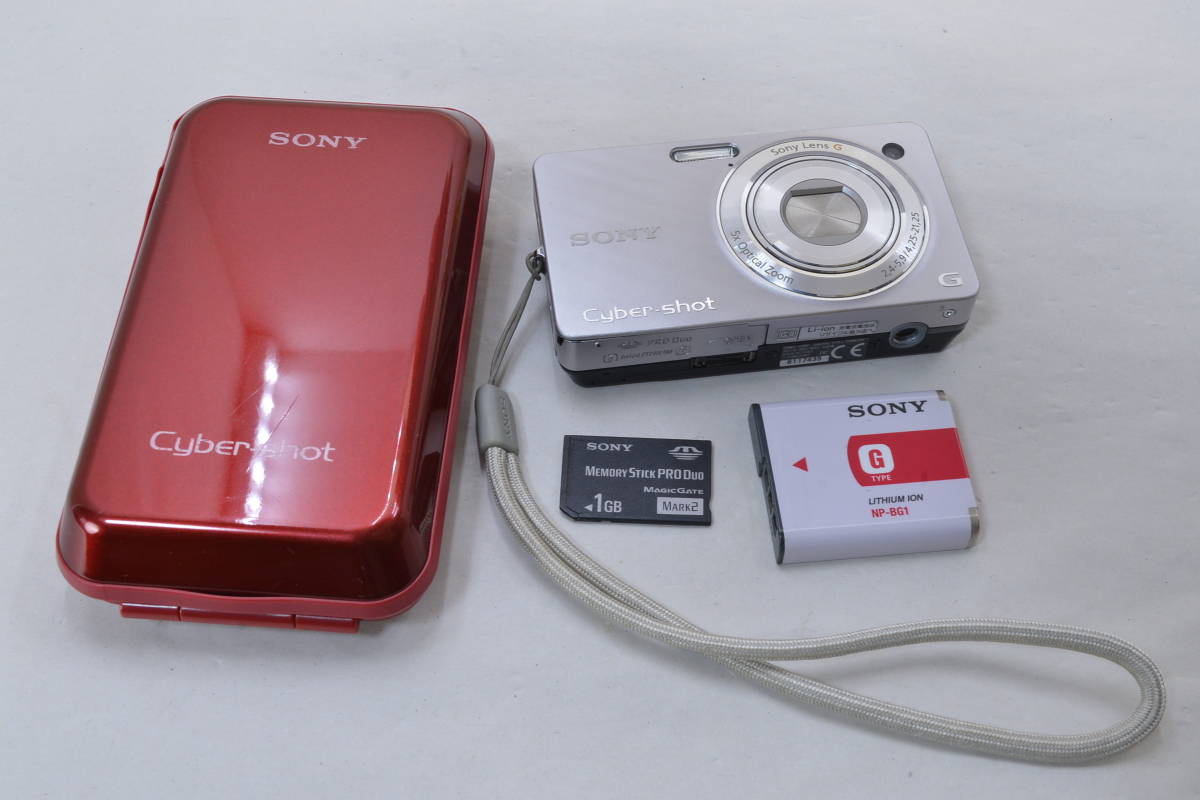 【ecoま】SONY DSC-WX1 Cyber Shot ケース付き コンパクトデジタルカメラ_画像1