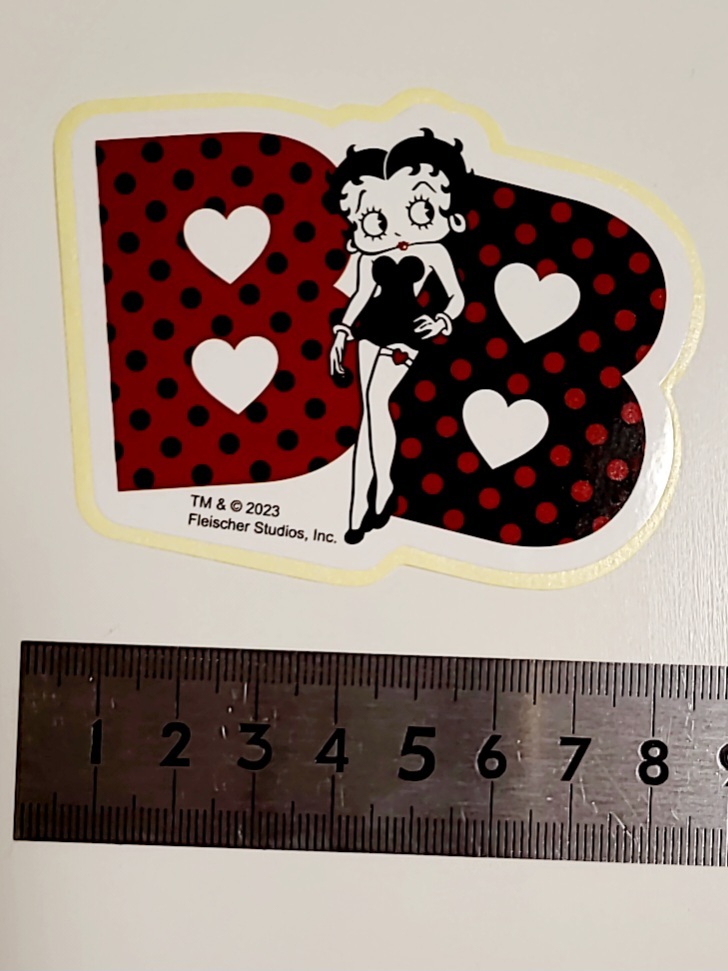 Betty Boop ベティブープ　ベティちゃん　ステッカー　シール　C_画像2