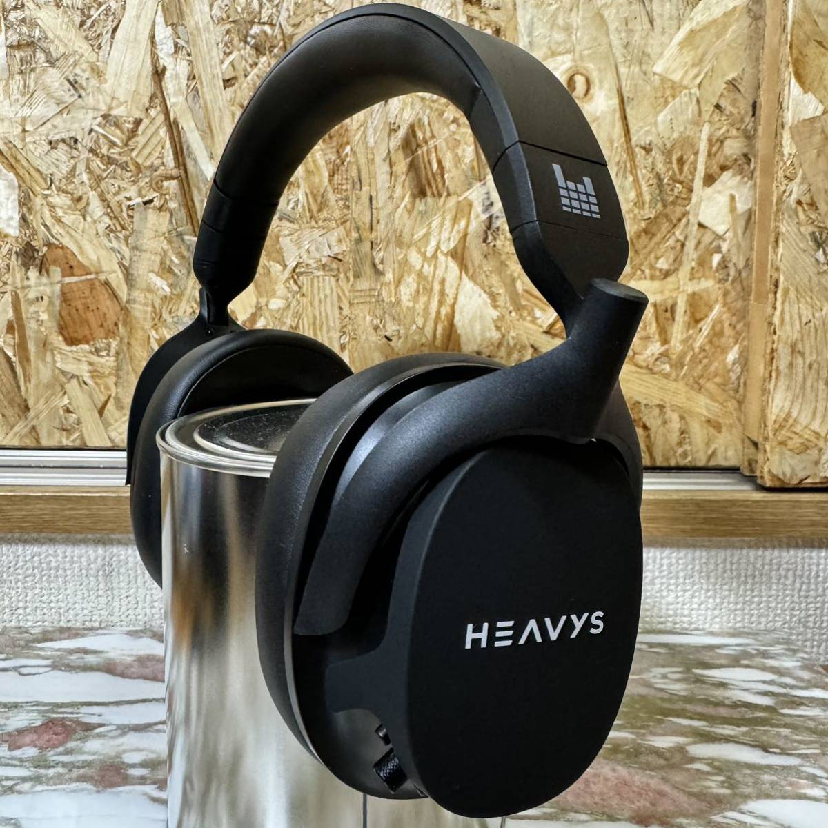 ヘビィメタルヘッドホン ピュアオーディオ志向 Heavys H1H Headphones Bundleノイズキャンセリング