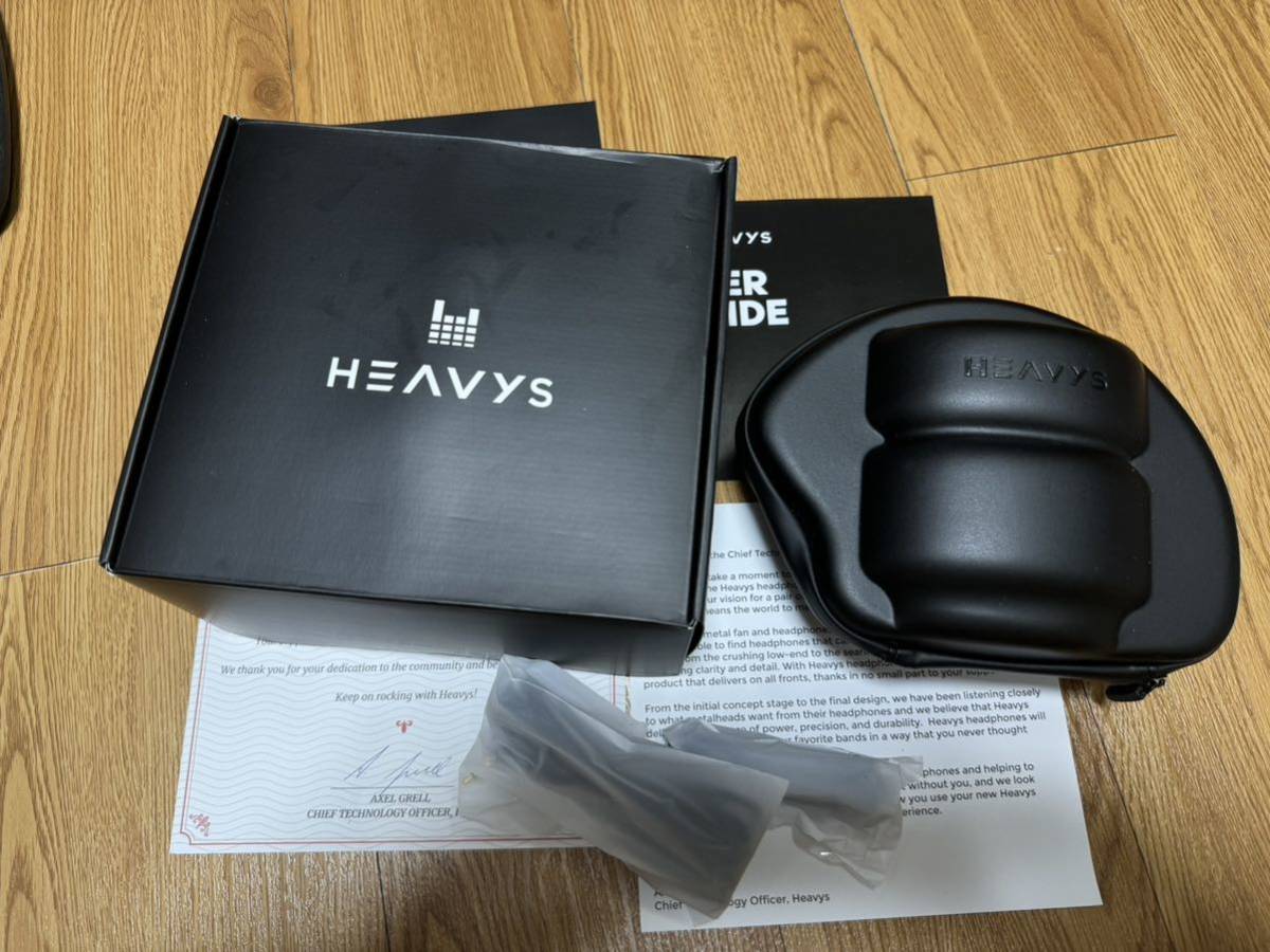 ヘビィメタルヘッドホン ピュアオーディオ志向 Heavys H1H ヘビィメタルヘッドホン ピュアオーディオ志向 Heavys H1H
