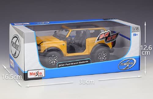 Maisto マイスト 1/18 Ford Bronco Badlands ミニカー_画像5