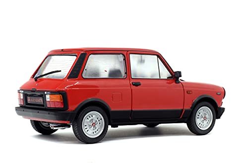 SOLIDO MINICAR 1/18 AUTOBIANCHI ABARTH A112 アバルト アウトビアンキ MK5 1980 RED ミニカー_画像3