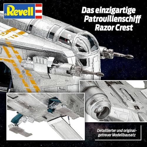 スターウォーズ マンダロリアン ザ・レイザー・クレスト 1:72スケール モデルキット ニスなし Revell_画像4