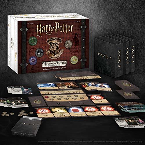 ボードゲーム Harry Potter Hogwarts Battle - The Charms and Potions Expansion USAopoly 輸入版 日本語説明書なし_画像2