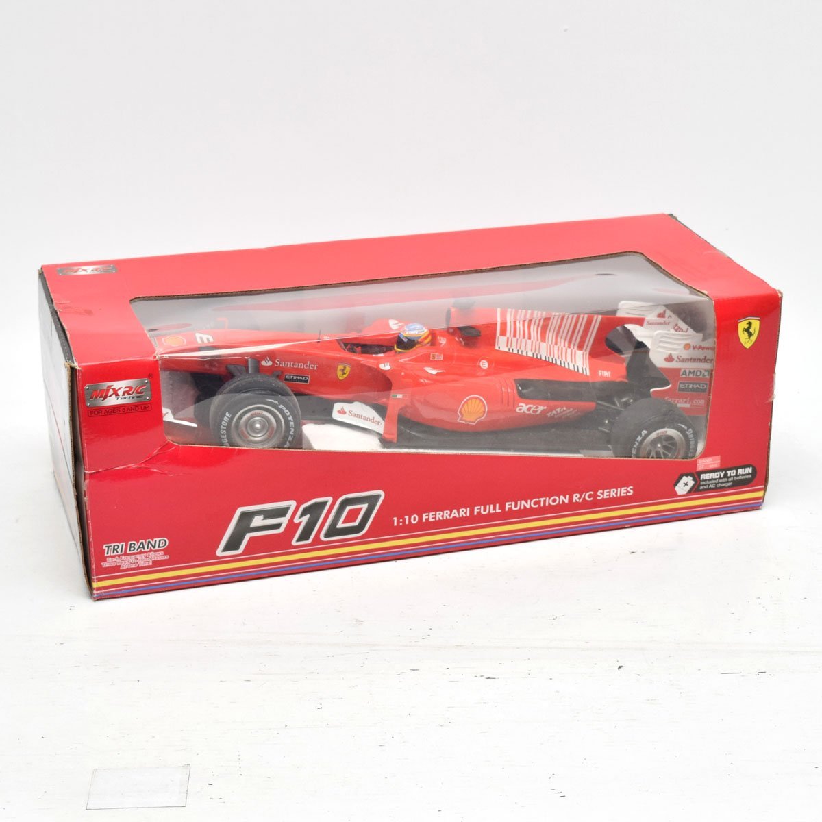 [ junk ] MJX R/C 1/10 Ferrari F10 radio-controller FER-145 MEIJIAXIN TOYS F-1 2010 year of model [S207350]