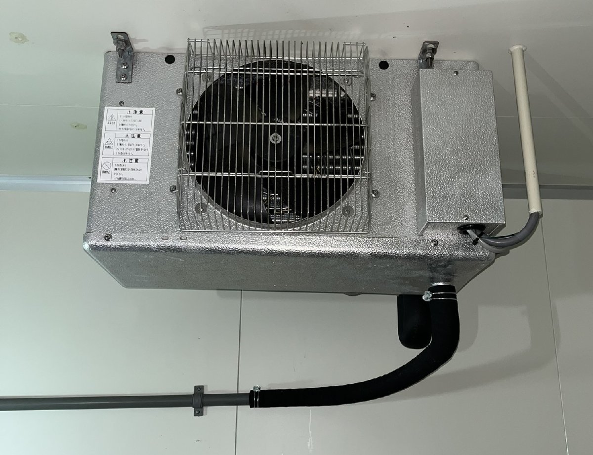 【保証付・解体済み】2018年製 業務用プレハブ冷凍機・冷蔵機 プレハブユニット
