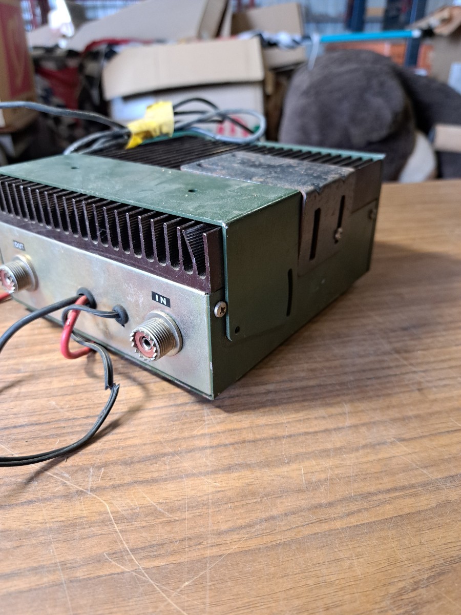 RF POWER BOOSTER PB-50DX パワーブースター アマチュア無線 無線 無線機 当時物_画像5