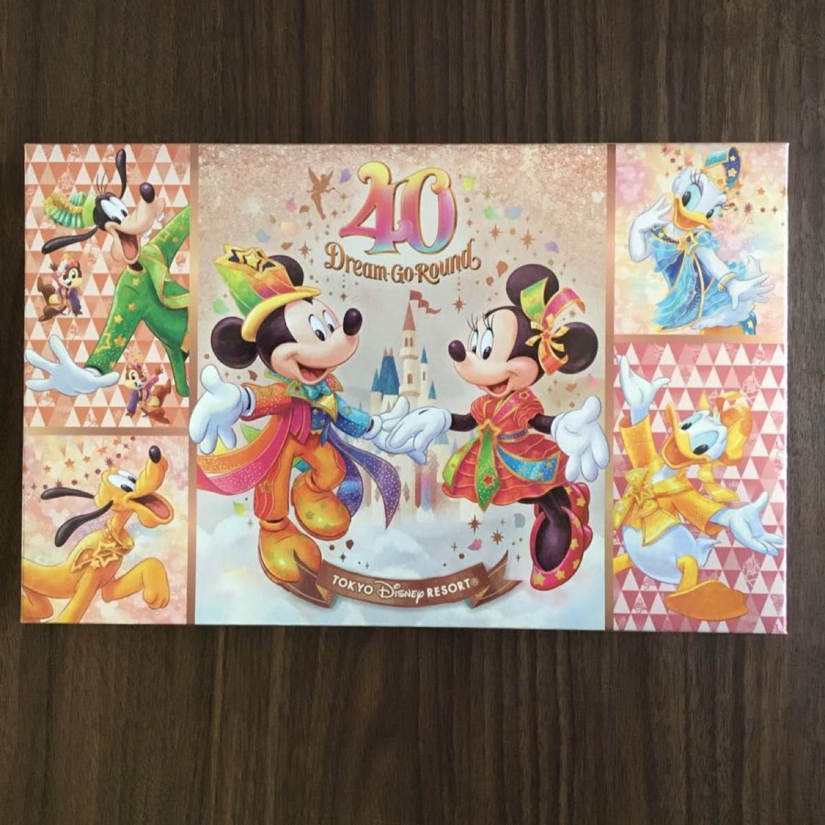 ディズニー 東京ディズニーランド ミッキー　東京ディズニーリゾート　40周年　お菓子　空き箱