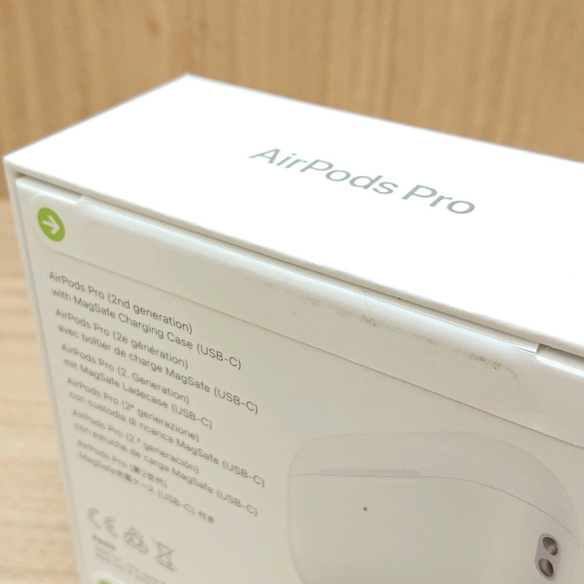 【 AirPods Pro 第2世代 】未使用品 エアポッツ プロ Apple アップル製品 MTJV3J/A ワイヤレスイヤホン MagSafe 充電ケース USB-C_画像7