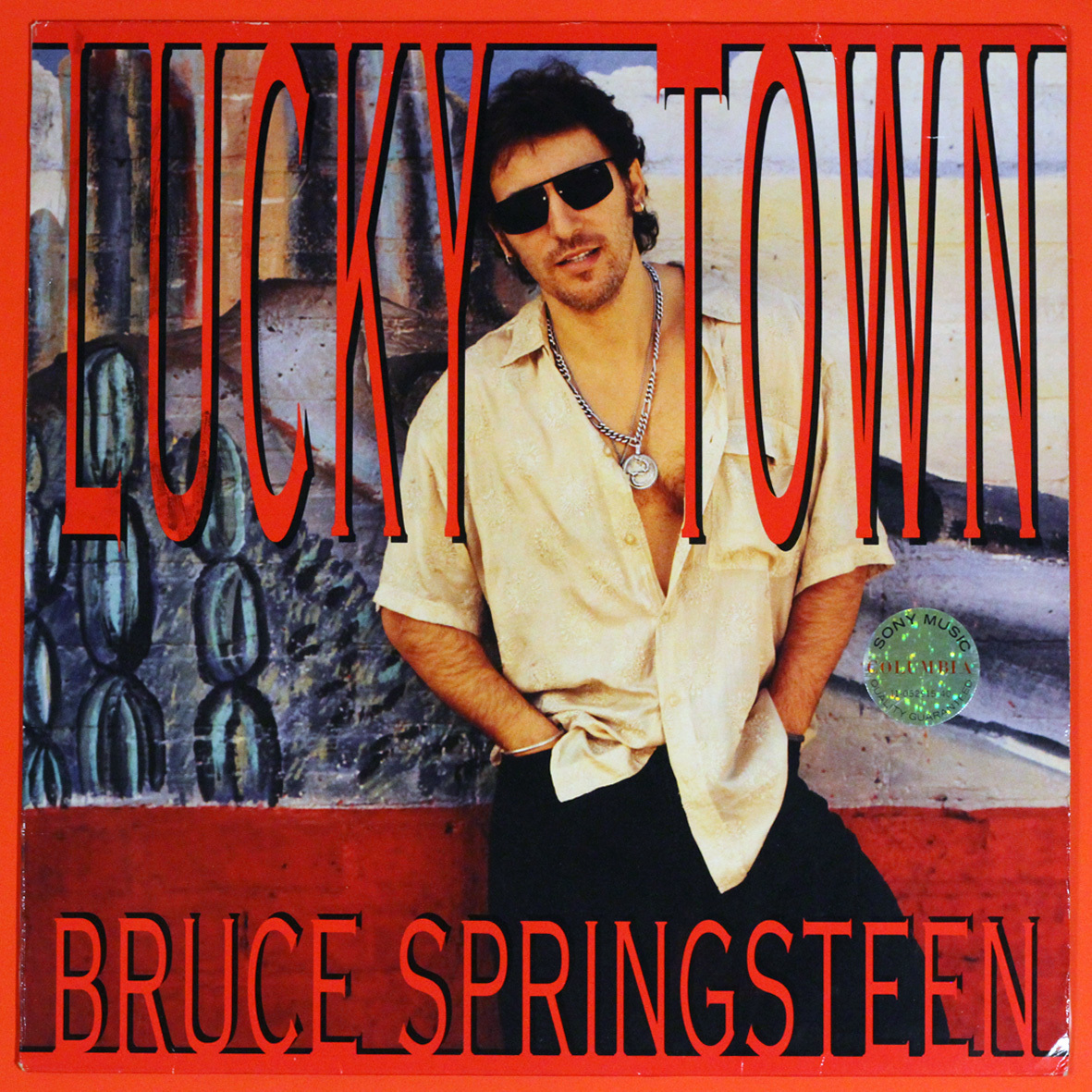 ◆LP◆Bruce Springsteen（ブルース・スプリングスティーン）「Lucky Town」Columbia COL 471424 1、輸入盤_画像1
