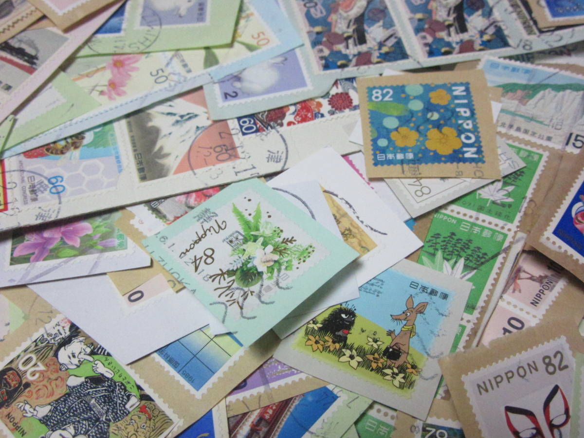 ★使用済み切手　日本切手　記念切手　普通切手　６００枚以上　★　_画像5