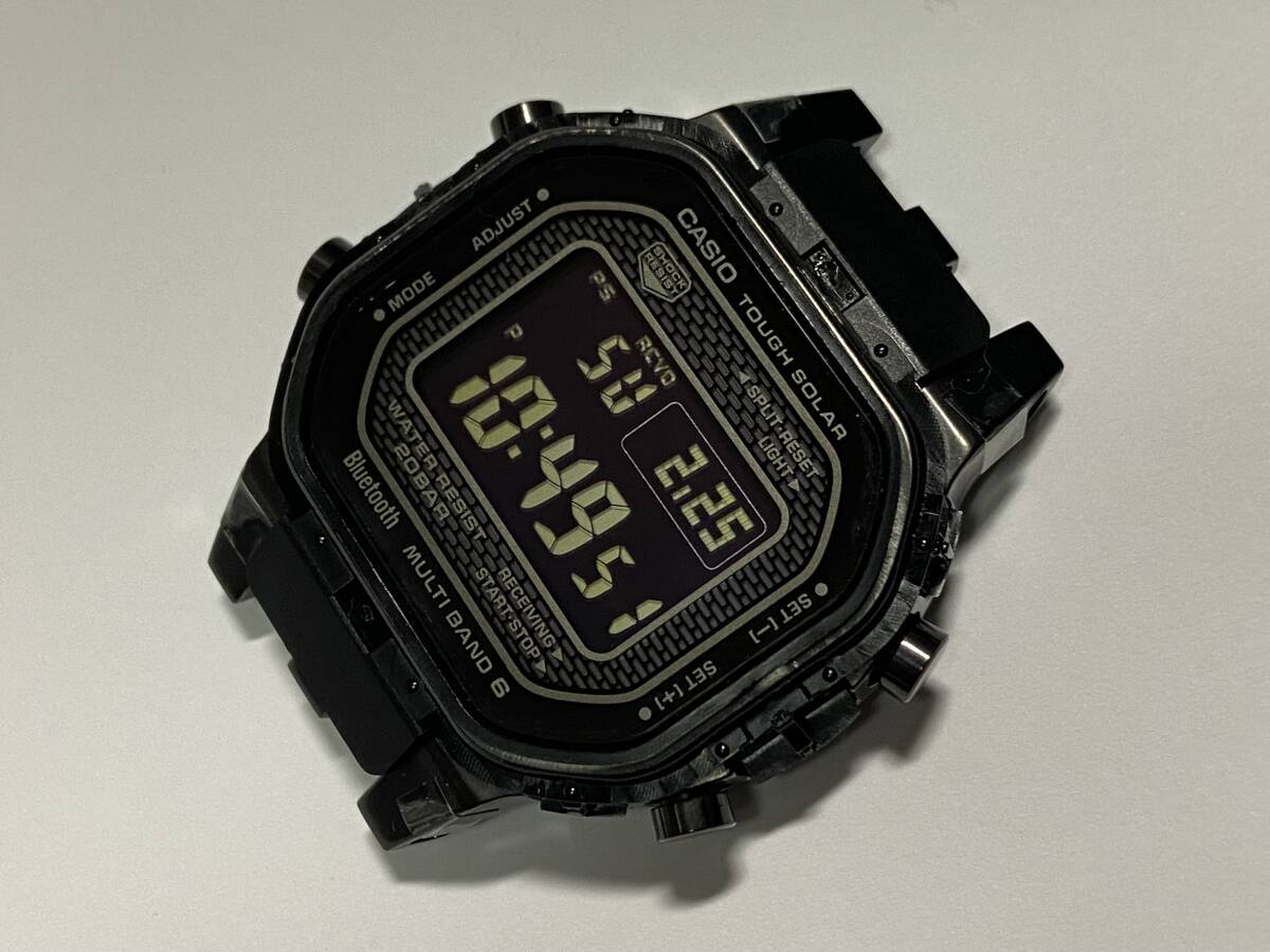 極美品　保証書　国内タグ付　純正　CASIO　カシオ　G-SHOCK　Gショック　メタル　GMW-B5000GD-1JF　ヘッドのみ　タフソーラー　電波時計_画像2