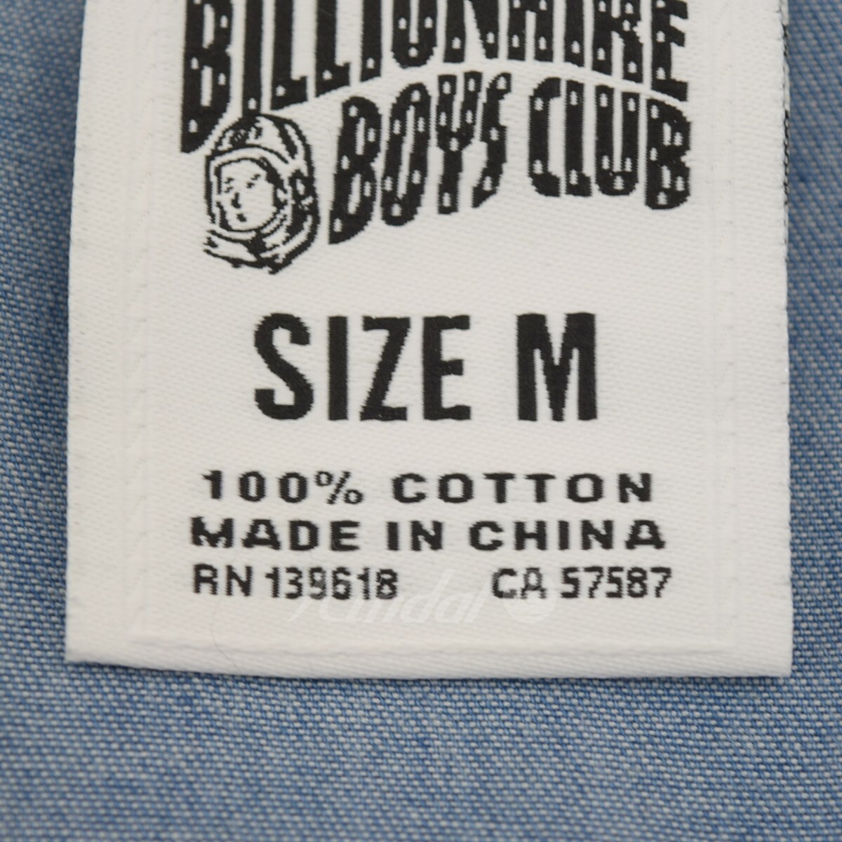  Billionaire Boys Club BILLIONAIRE BOYS CLUB принт Denim рубашка товар номер :8066000239538