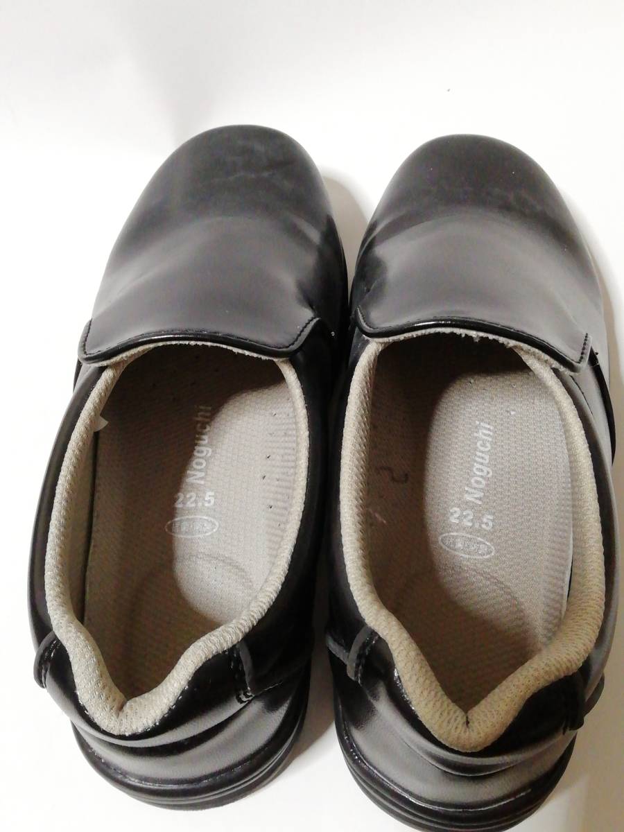 [1 times use used beautiful goods ] business use kitchen water place slip-on shoes shoes zk black black 22.5cm lady's woman grip slide . not . slide high grip 