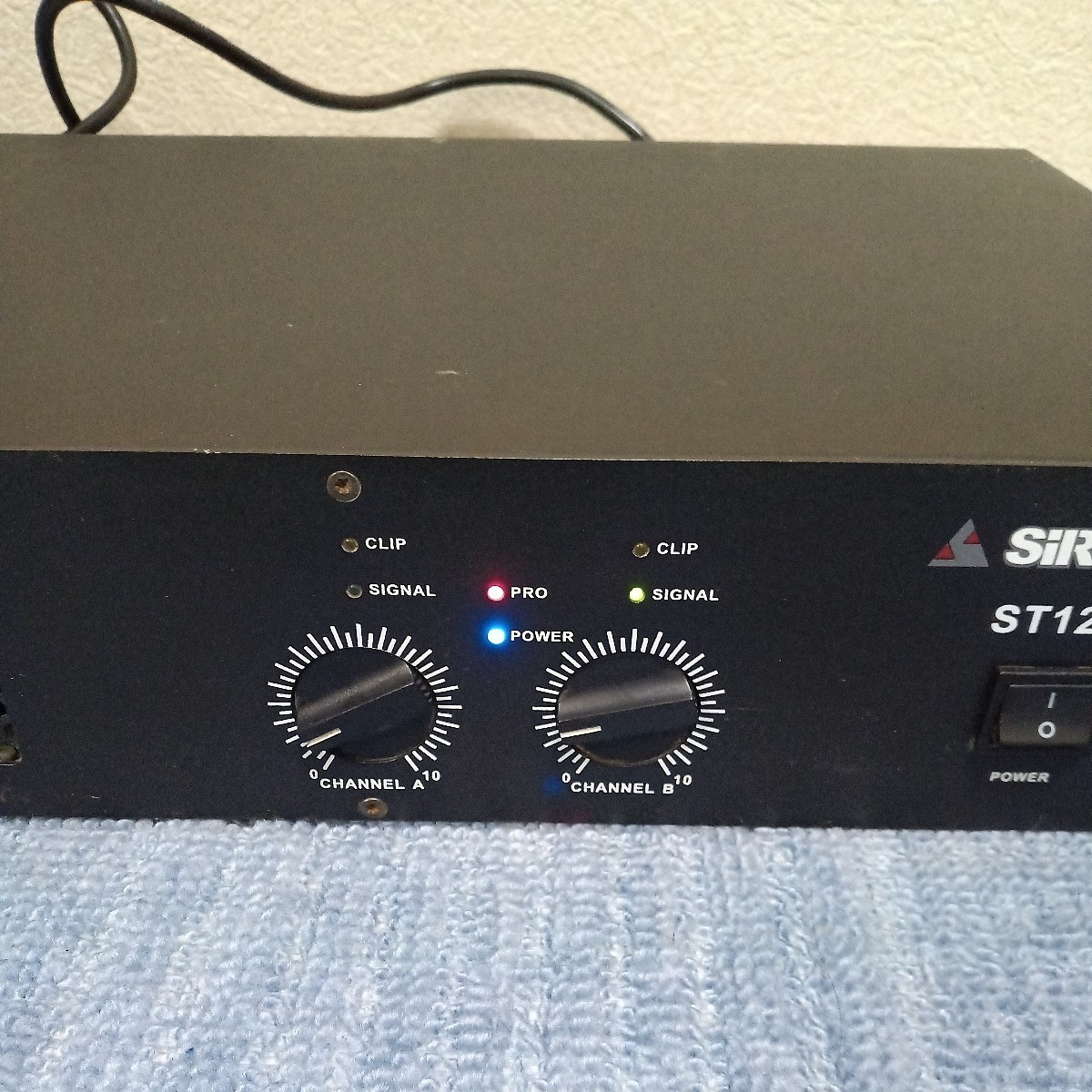 【ジャンク品】SiRTRON / ST1200 / パワーアンプ_画像3