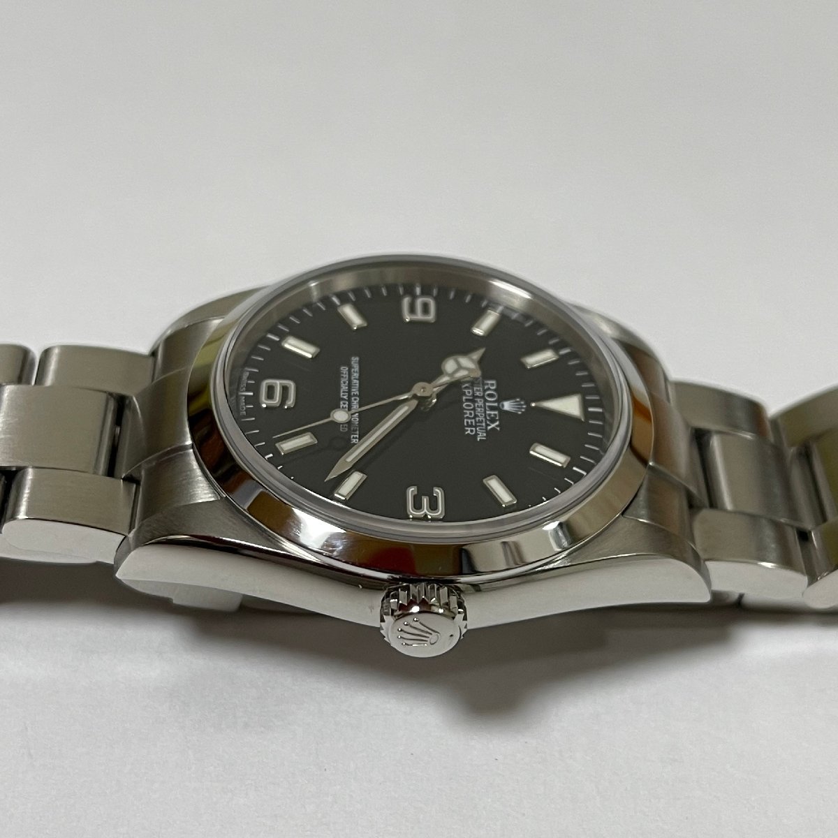 【中古】ROLEX ロレックス　M114270 エクスプローラーⅠ　Z　2006年　国際サービス保証書有_画像6