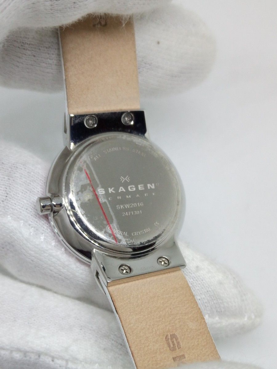 ★■ SKAGEN レディース 腕時計 電池交換済