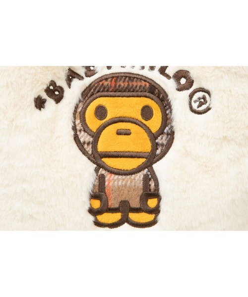 BABY MILO FUR TOTE BAG　ベビーマイロファートートバッグ　A BATHING APE　アベイシングエイプ　BAPE