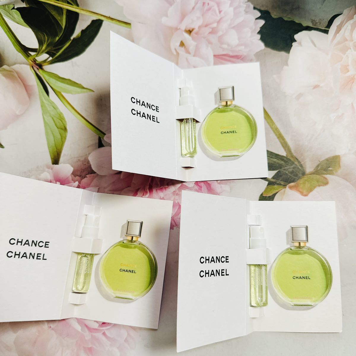 CHANEL チャンス オー フレッシュ オードゥ パルファム1.5ml×3個_画像2