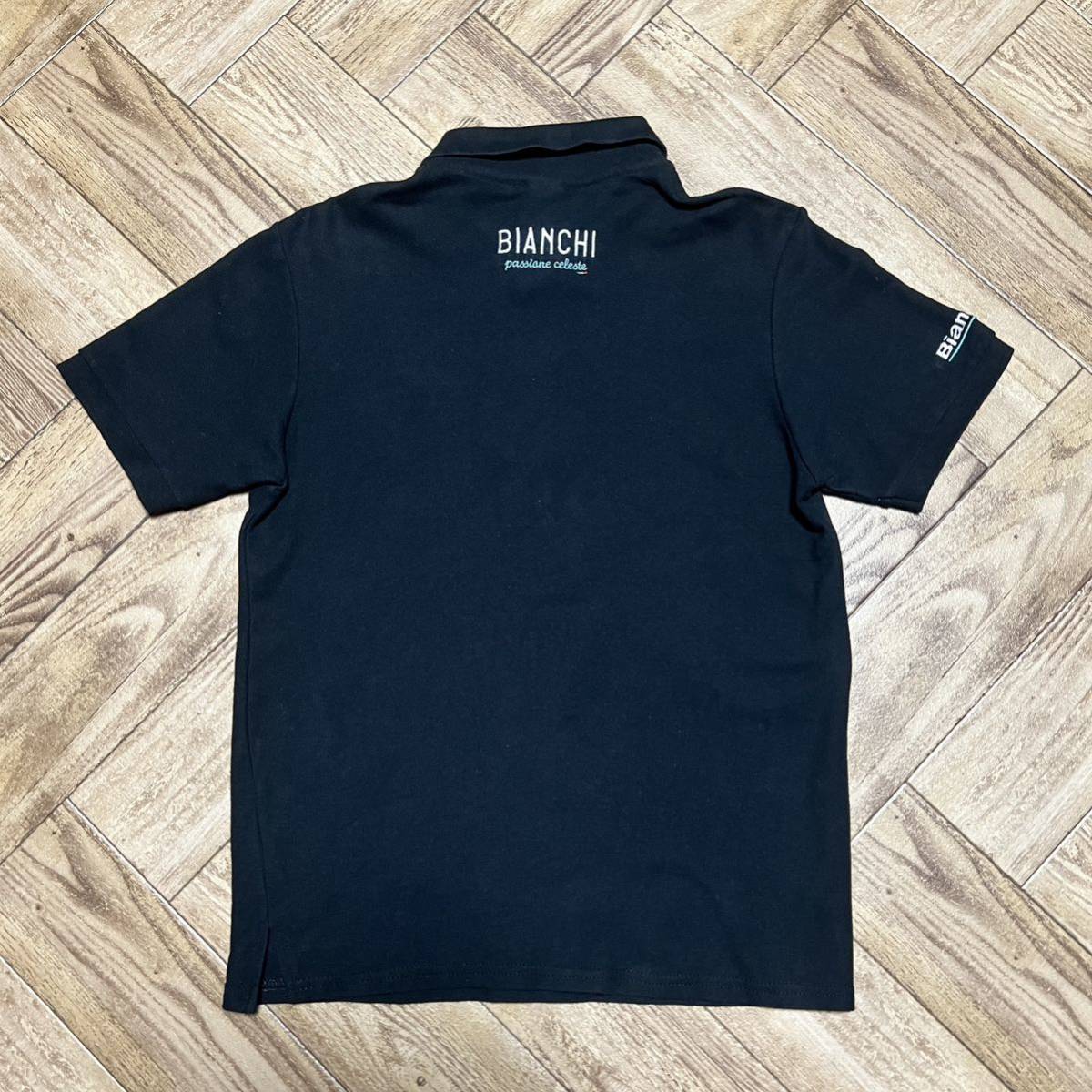 【2枚セット】ビアンキ Tシャツ＆ポロシャツ セット / Bianchi ロードバイク クロスバイク サイクルウェア ジャージの画像9