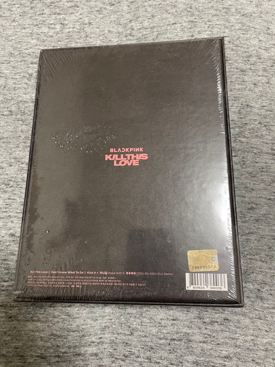 Kill This Love: 2nd Mini Album (BLACK VER.)BLACKPINK 未開封！