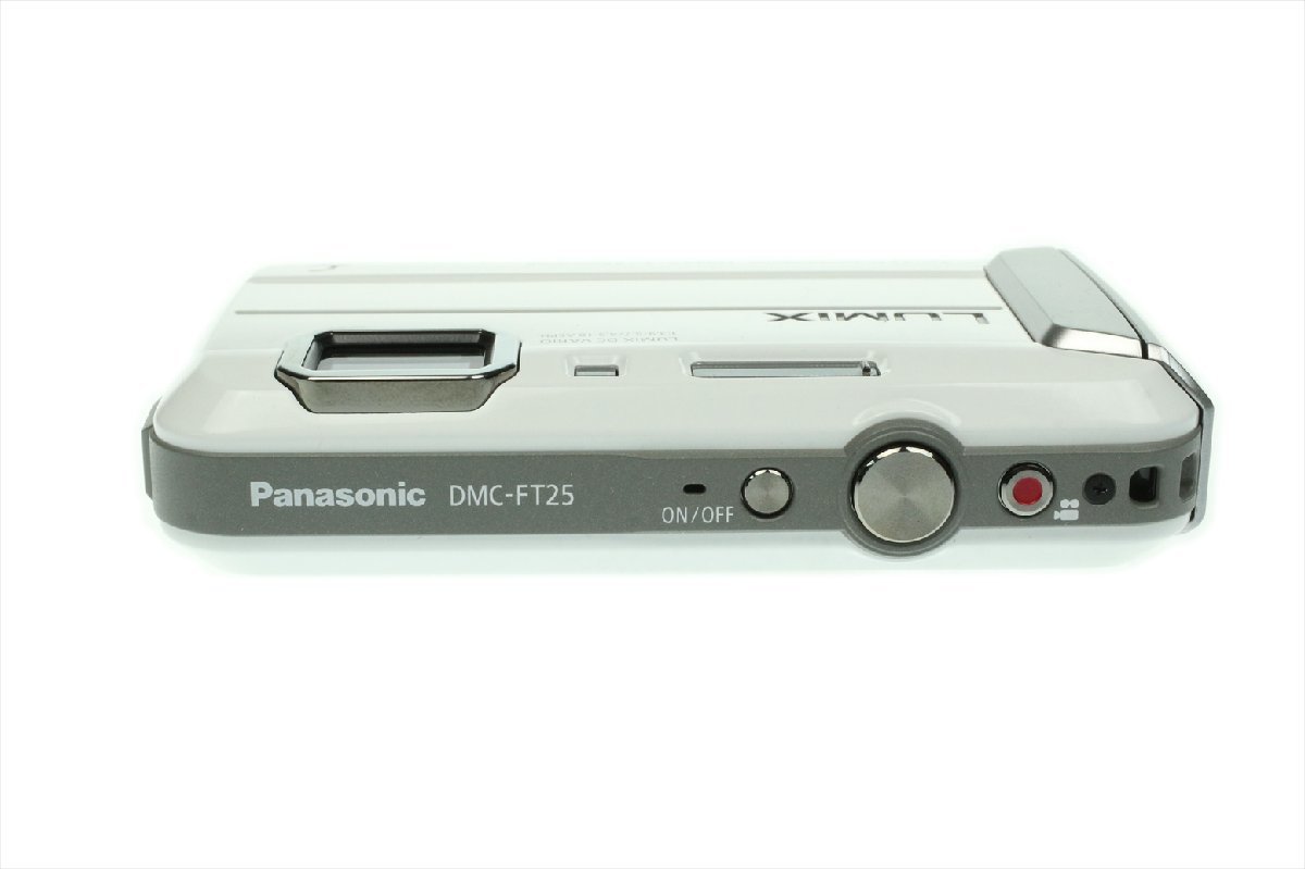 Panasonic パナソニック LUMIX ルミックス DMC-FT25 ホワイト コンパクト デジタルカメラ 防水 デジカメ 3012bz_画像6