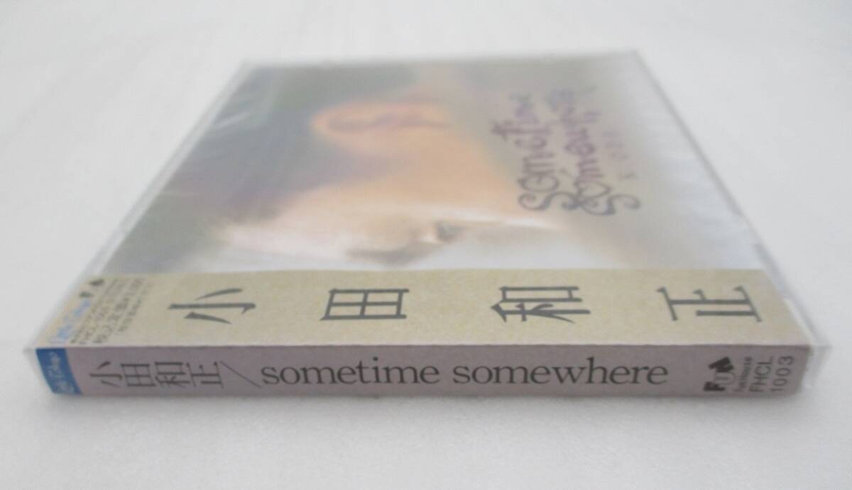【新品】小田和正 CDアルバム「sometime somewhere」検索：未開封 FHCL-1003 K.ODA サムタイム・サムホエア_画像3